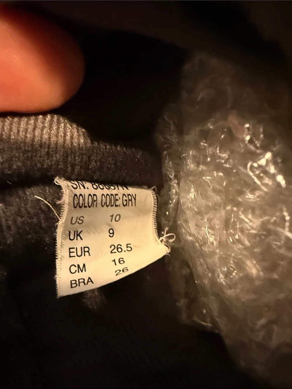 Skechers gray plush